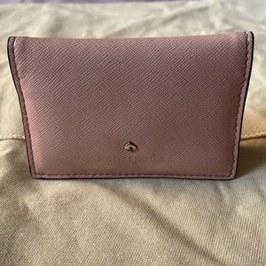 Kate Spade pink card holder